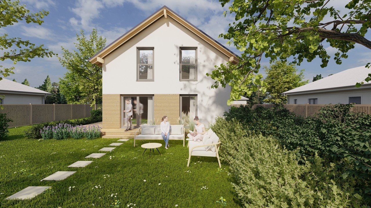 Rádi bychom tímto poděkovali celé společnosti RD Rýmařov za klidný, profesionální a pohodový postup během celého procesu.
Jsme maximálně nadšeni a máte náš obdiv za to, jak Vám vše funguje.
Dovolte nám zmínit a vřele poděkovat, partě skvělých kluků (pod vedením pana Kameníka), kteří nám vybudovali krásný domov. Takhle skvělou partu jsme si ani ve snu nepředstavovali. Kluci byli skvělí, spolehliví, lidský a přátelští. Vždy nám vše vysvětlili, ukázali a upřímně bylo nám trochu smutno, že už to vlastně skončilo. Tolik pozitivní energie, bychom potřebovali častěji. Když k nám po cca měsíci přijeli kluci dodělat stříšku, cítili jsme, že se k nám vrací rodina a strašně jsme je rádi viděli.
Dále paní Šrámkové za milí přístup při řešení nedodělku a reklamaci. Snažila se nám vždy vyjít maximálně vstříc.
Děkujeme a přejeme Vám mnoho štěstí do budoucna.
<div class='cGallery__info'><strong class='cGallery__author'>
Lanhausovi
</strong><span class='cGallery__house'>
KLASIK 125<br /></span></div> Reference